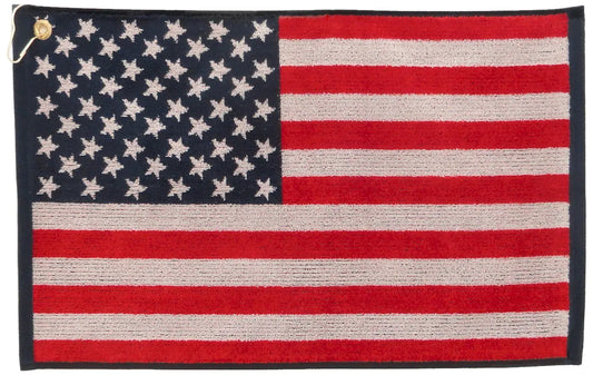 USA Flag Golf Towel